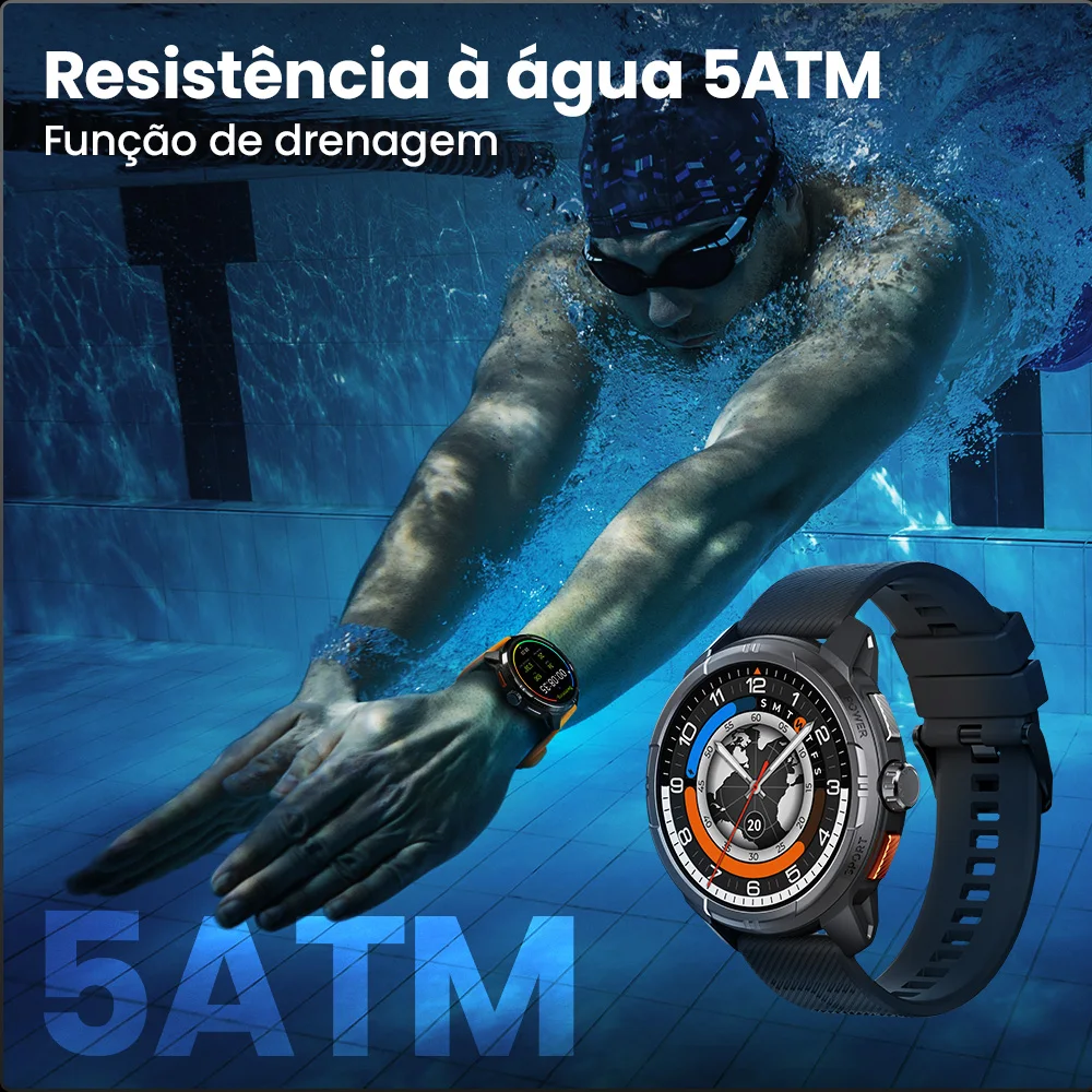 Relógio Inteligente Haylou Solar Ultra GPS com Tela AMOLED de 1,6 - Imagem 5