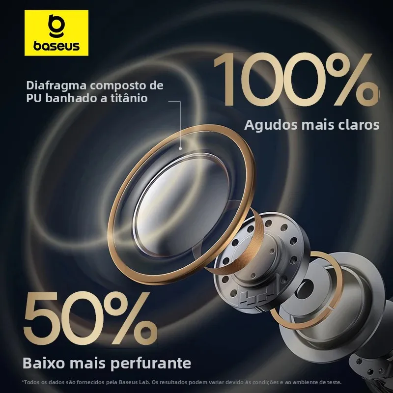Fones de Ouvido Sem Fio Baseus Bowie MA10 Pro - Imagem 4