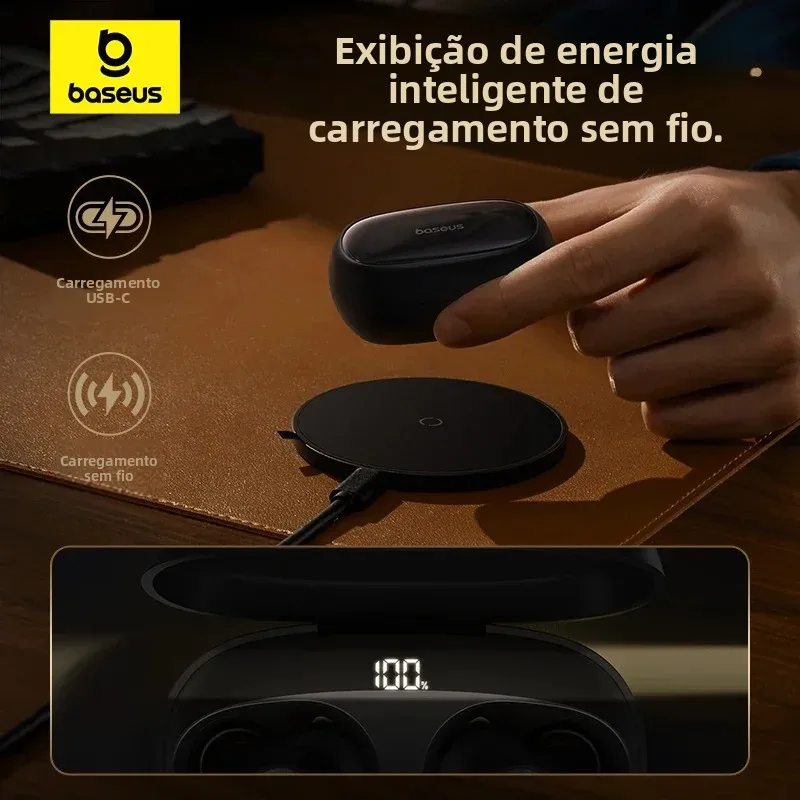 Fones de Ouvido Sem Fio Baseus Bowie MA10 Pro - Imagem 5