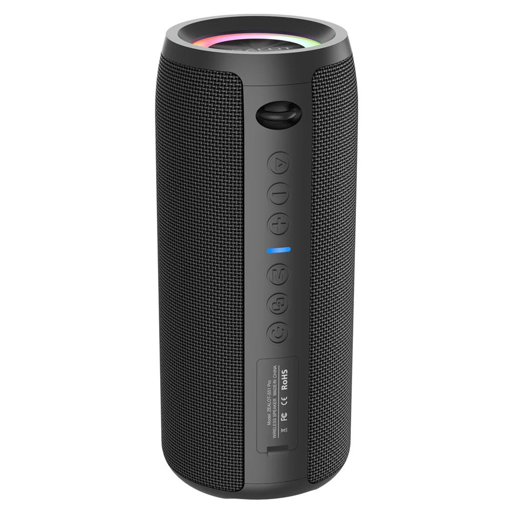 Caixa de Som Bluetooth ZEALOT S51 Pro 40W