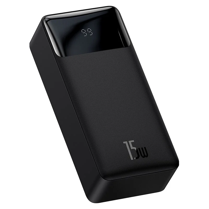 Carregador Portátil Recarregável USB Powerbank Baseus 30000mah 15w Display Digital - Imagem 7