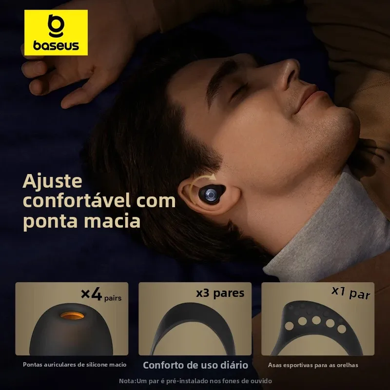 Fones de Ouvido Sem Fio Baseus Bowie MA10 Pro - Imagem 6