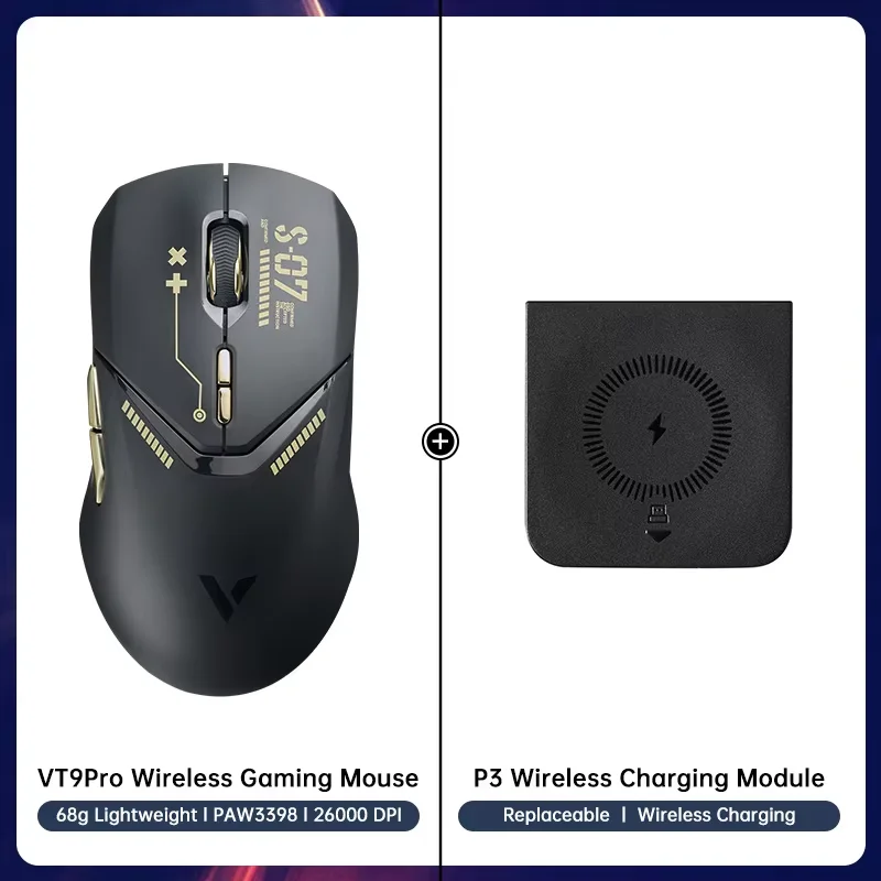 Mouse Gamer Sem Fio Rapoo - Imagem 3