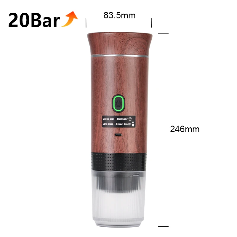 Máquina de Café Espresso Portátil Elétrica - Imagem 9